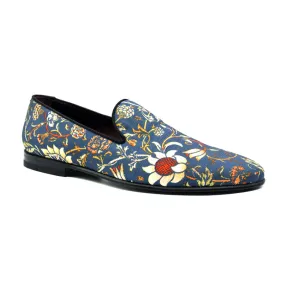 10-516-BLU FANTASIA Floral Slip On, Blue