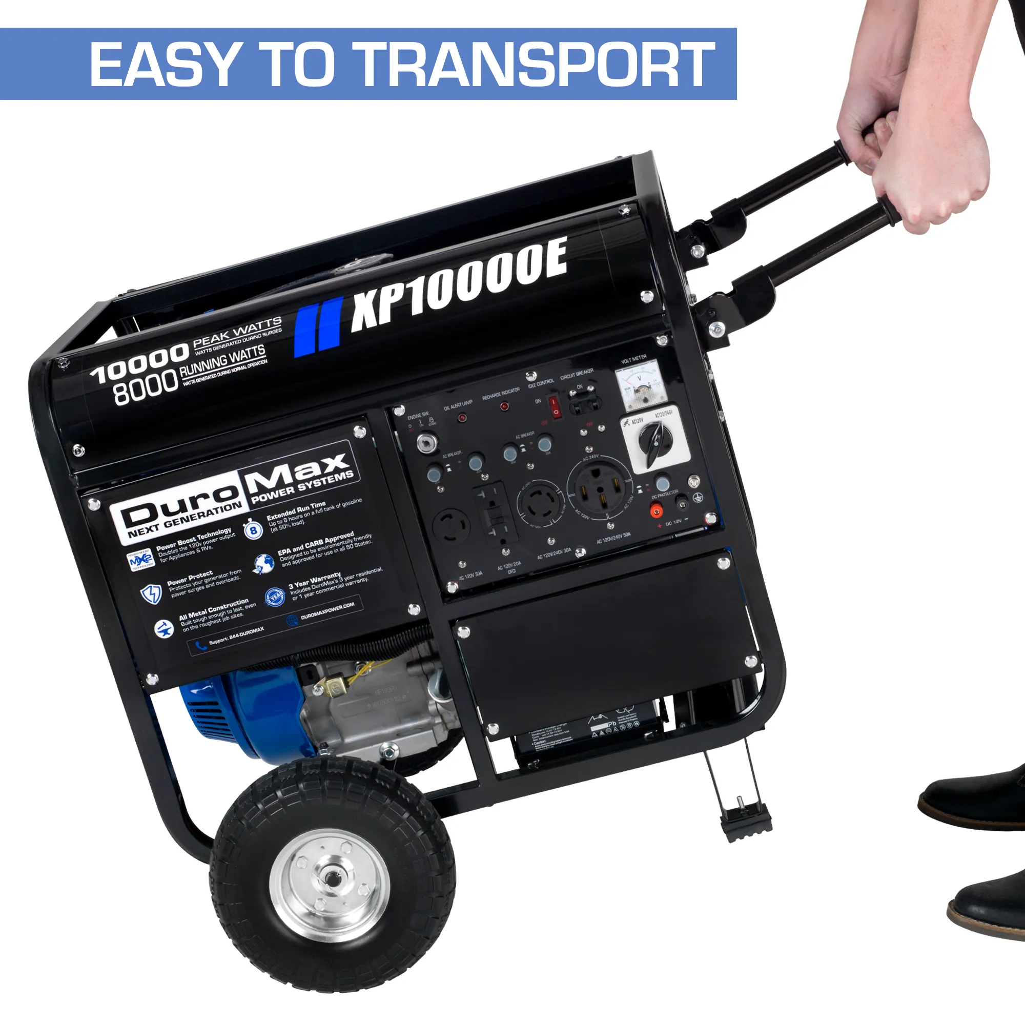 10,000 Watt Gasoline Portable Generator