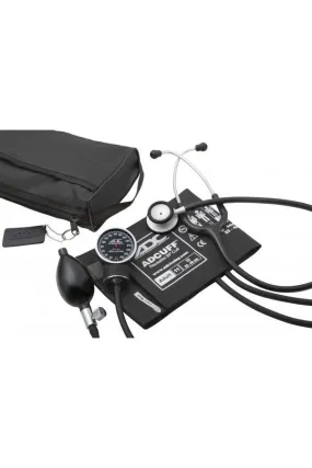 ADC Pro's Combo V™ Pocket Aneroid/Scope Kit - Black - 728-619-11ABK