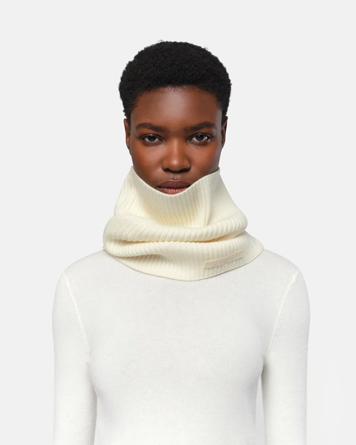 Albi Cream Neck Warmer