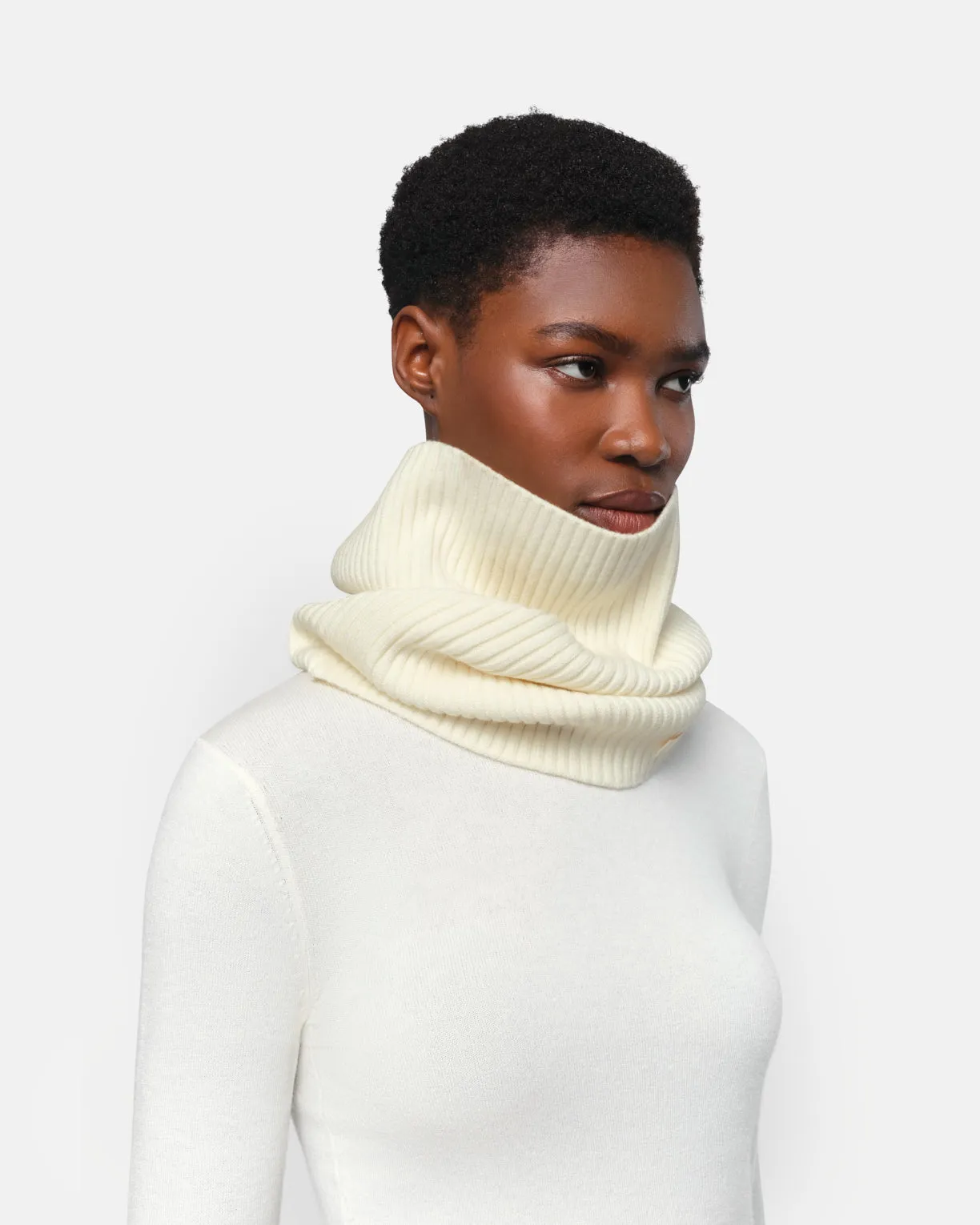 Albi Cream Neck Warmer