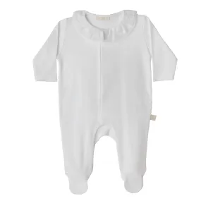 Babygrow - Frill Collar with lace trim