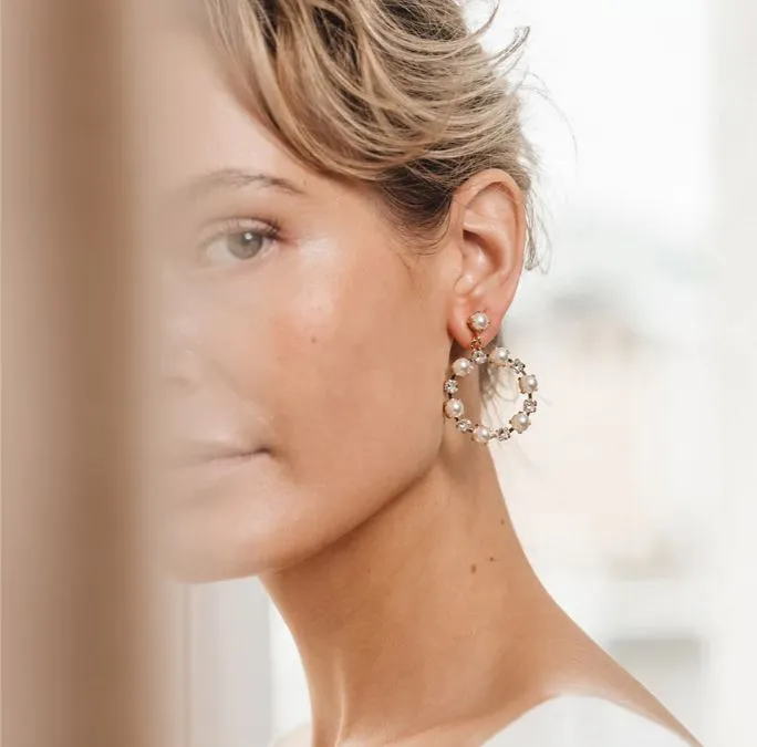 Caroline Svedbom Calanthe Eternity Earrings