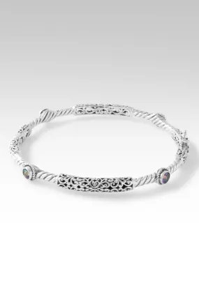 Celebrate Restoration Bangle™ in English Tearose™ Mystic Topaz