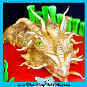 Chinese Dragon Sweet 16 Birthday Cake