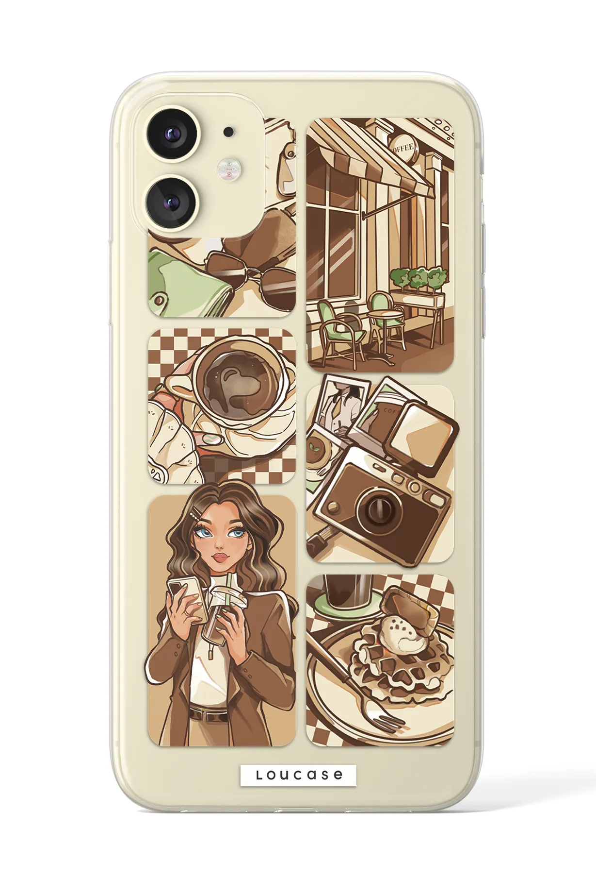 Deja Brew - KLEARLUX™ Special Edition Café Soireé Collection Phone Case | LOUCASE