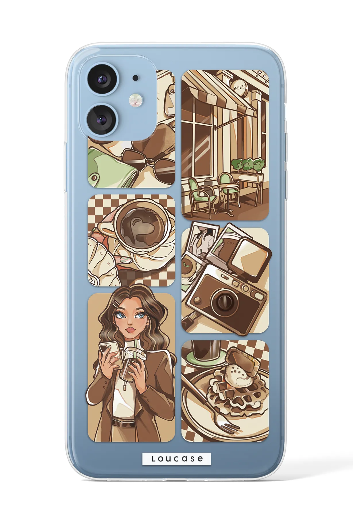 Deja Brew - KLEARLUX™ Special Edition Café Soireé Collection Phone Case | LOUCASE