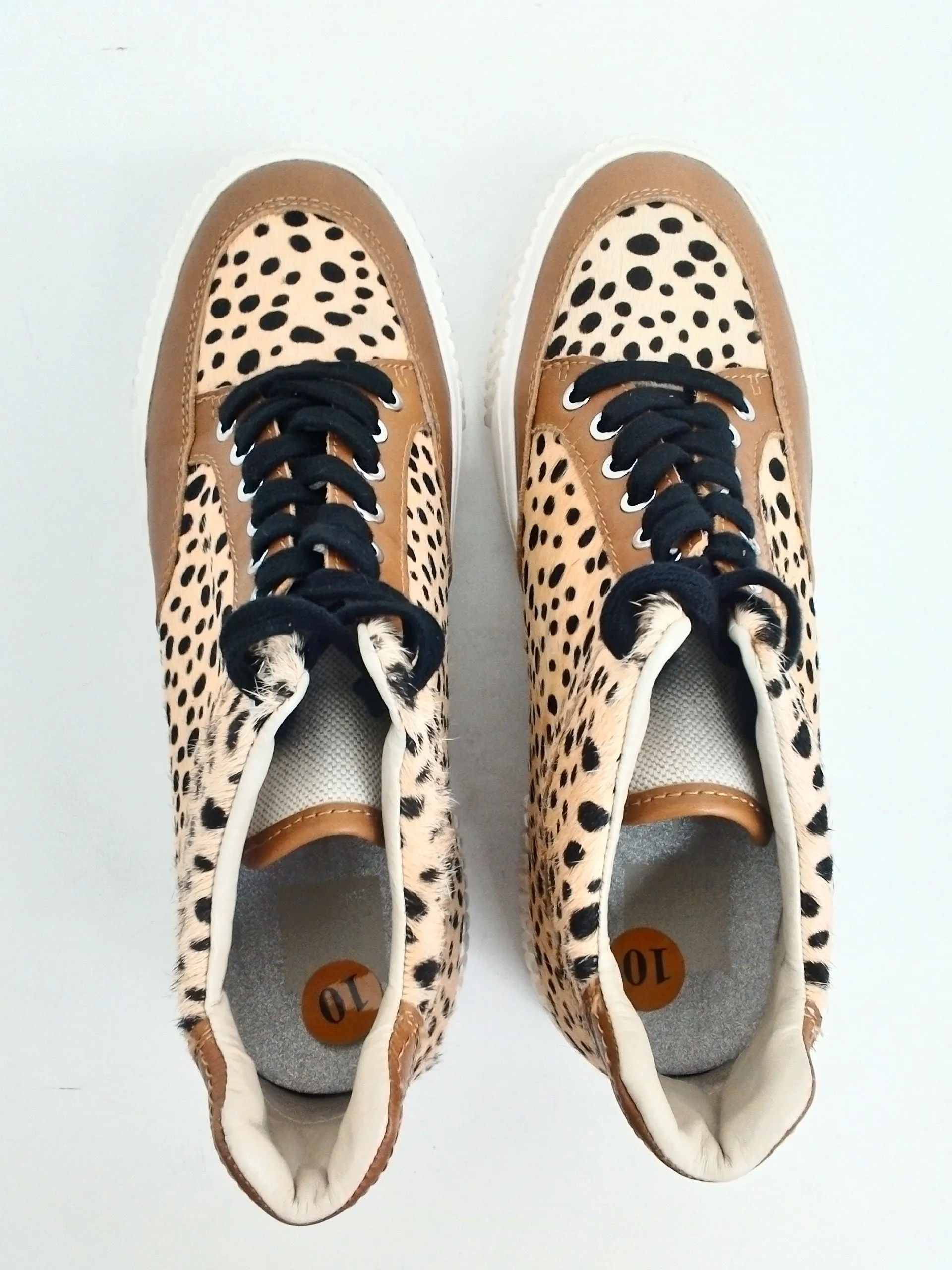 Dolce Vita Women's Animal Print Sneaker Size 10 M