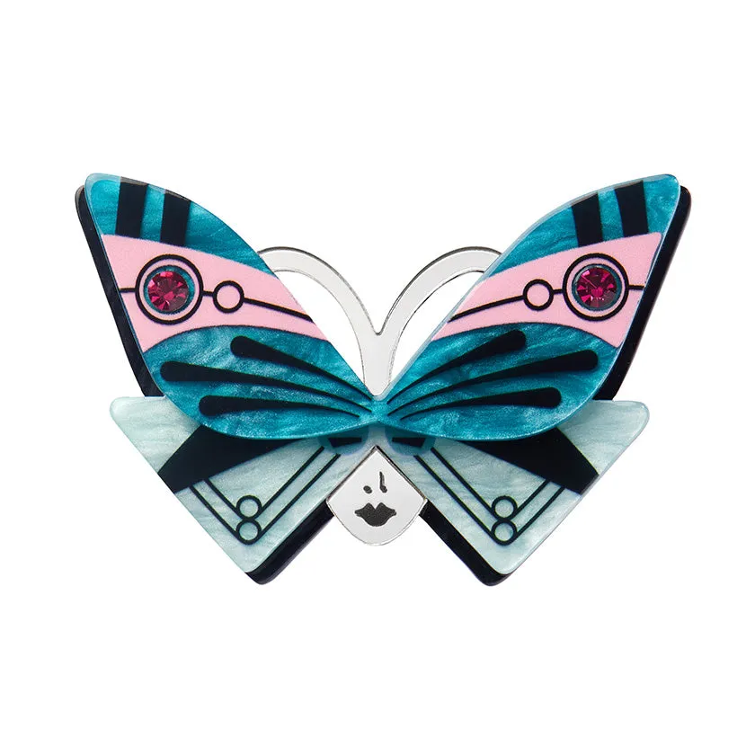 Erstwilder Untamed Elegance - Butterfly Sonata Brooch*