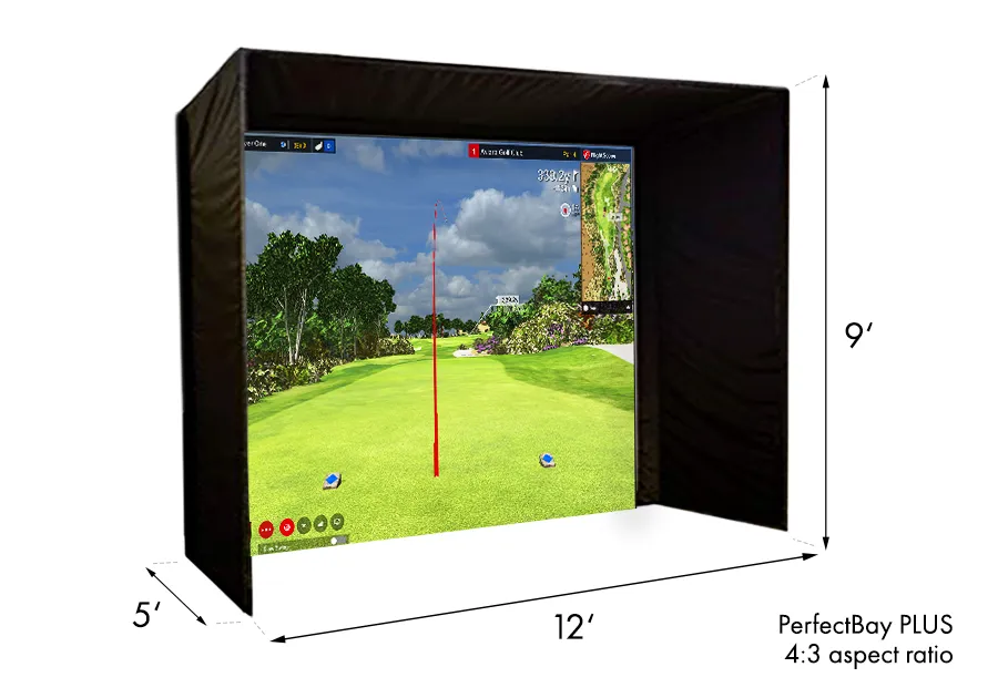 FlightScope X3 PerfectBay Golf Simulator Package