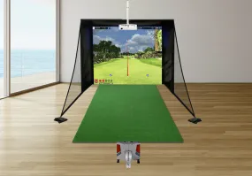 FlightScope X3 PerfectBay Golf Simulator Package