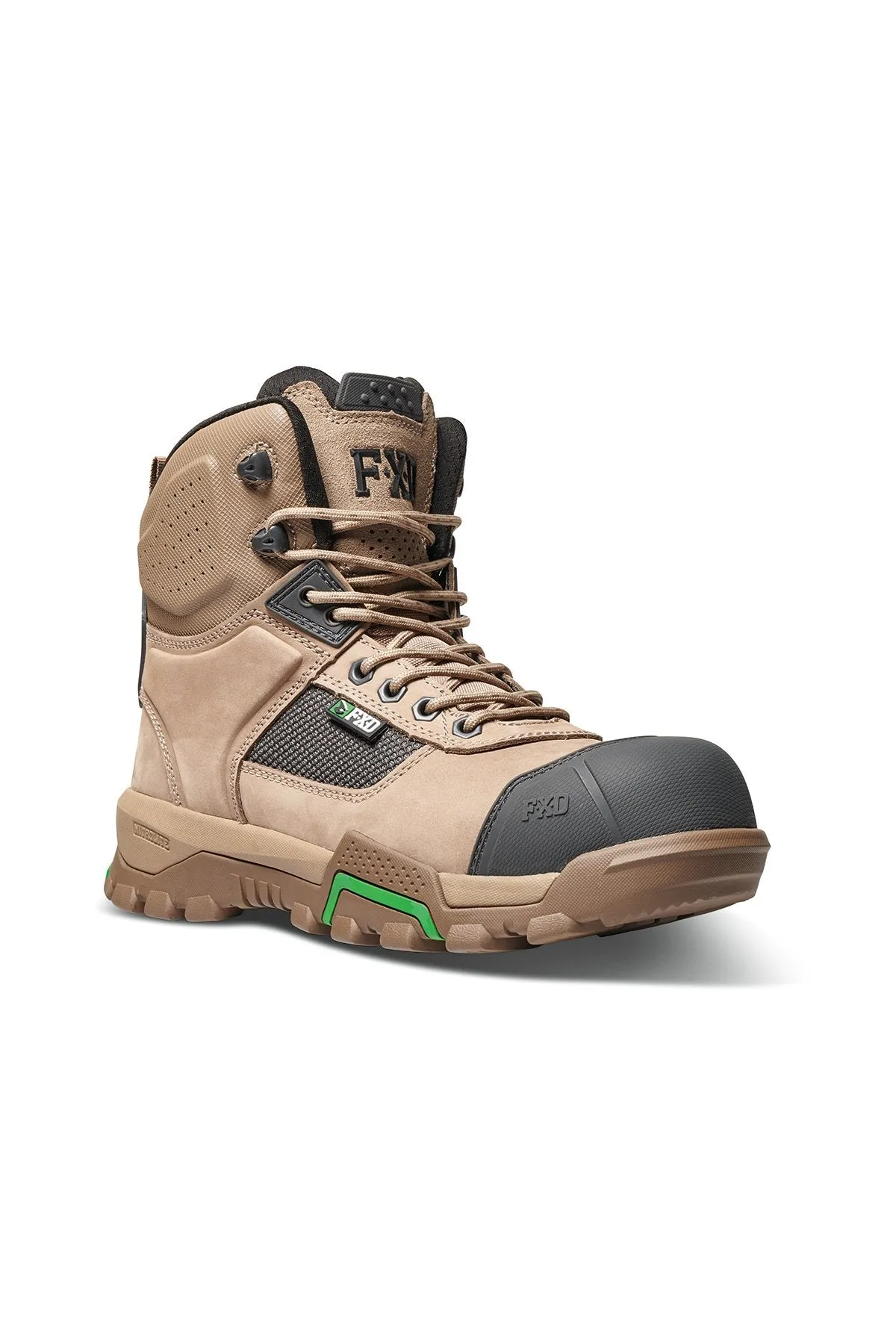 FXD WB-1 6.0 NITROLITE COMPOSITE WORK BOOTS (STONE)