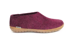 Glerups Shoe Rubber Sole Cranberry