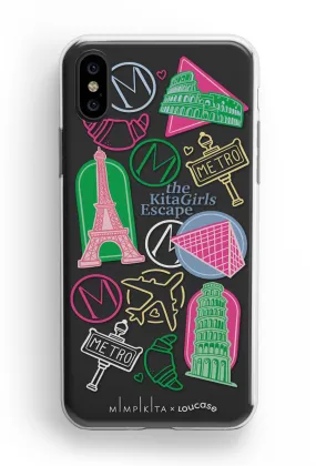 Kita Girls Escape - KLEARLUX™ Mimpikita x Loucase Limited Edition Phone Case | LOUCASE