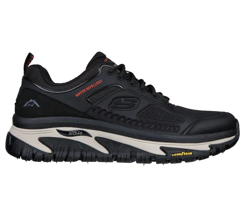 Men's Wide Fit Skechers 237333 Relex Fit Arch Fit Road Walker Recon Good Year Trainers