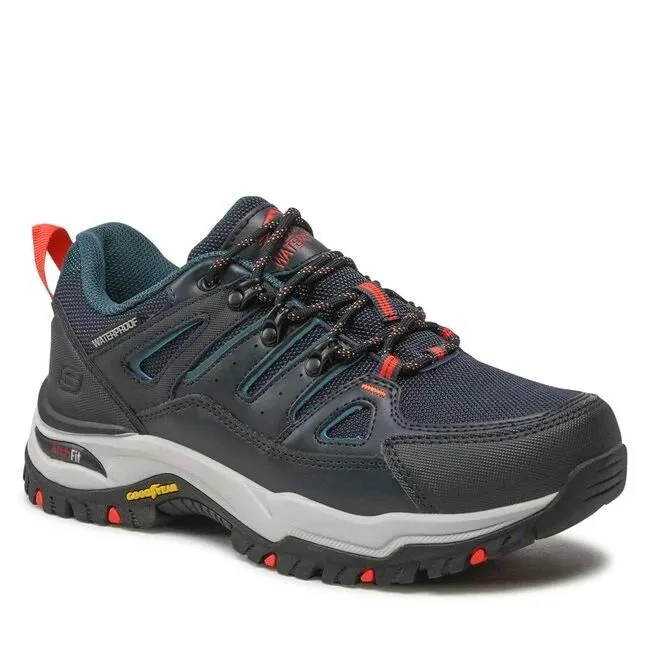 Men's Wide Fit Skechers Relaxed Fit 204630 Arch Fit Dawson Argosa Good Year Walking Trainers