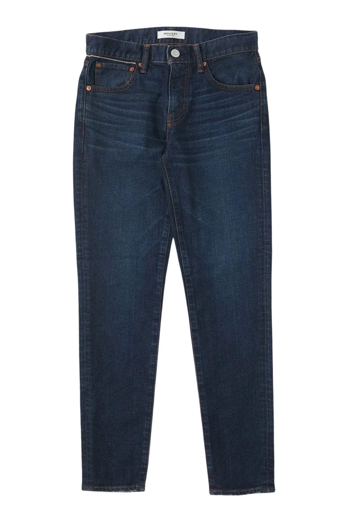 Moussy Denim Shandon Skinny Jeans in Dark Blue