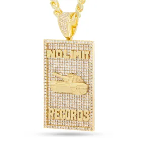 No Limit Records x King Ice - 98 Dynasty Dog Tag Necklace