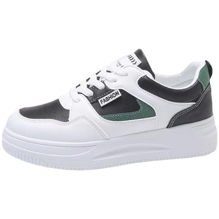 Trendy Basic Little White Sport Shoes